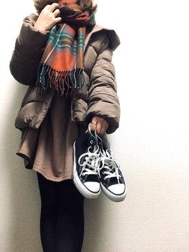 azuさん（レディース・150cm）の冬コーディネート