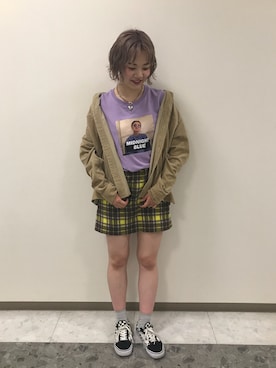 「イメチェン」｜「アイテム（ジャケット/アウター）」を使った、saeさん（レディース・163cm）の春コーディネート