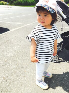 ムギちゃんさん（キッズ・80cm）の春コーディネート