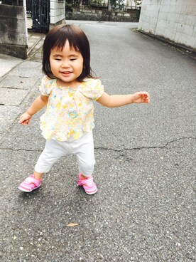 ムギちゃんさん（キッズ・80cm）の夏コーディネート