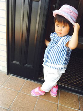 ムギちゃんさん（キッズ・80cm）の夏コーディネート