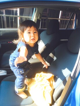 ムギちゃんさん（キッズ・80cm）の秋コーディネート