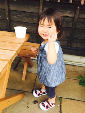 ムギちゃんさん(キッズ・80cm)の秋コーディネート