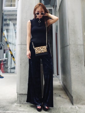 「ENVYM（アンビー）のアイテム（バッグ）」を使った、envym_officialさん（レディース・160cm）の夏コーディネート