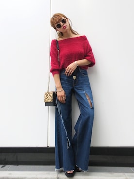 「ENVYM（アンビー）のアイテム（バッグ）」を使った、envym_officialさん（レディース・160cm）の夏コーディネート