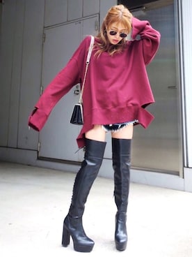 「ENVYM（アンビー）のアイテム（バッグ）」を使った、envym_officialさん（レディース・160cm）の夏コーディネート