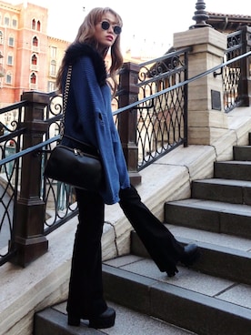 「ENVYM（アンビー）のアイテム（バッグ）」を使った、envym_officialさん（レディース・160cm）の秋コーディネート