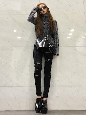 envym_officialさん（レディース・160cm）の冬コーディネート