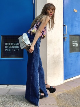 「ENVYM（アンビー）のアイテム（バッグ）」を使った、envym_officialさん（レディース・160cm）の冬コーディネート