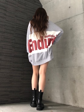 「ENVYM（アンビー）のアイテム（トップス）」を使った、envym_officialさん（レディース・160cm）の夏コーディネート