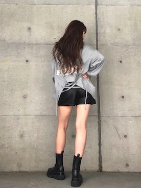 「サイドゴアブーツ」｜envym_officialさん（レディース・160cm）の夏コーディネート