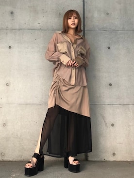 envym_officialさん(レディース・160cm)の春コーディネート
