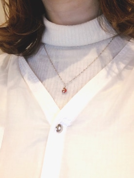 「アイテム（チャーム）」を使った、sowiさん（レディース・161cm）の春コーディネート