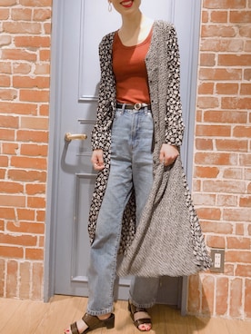 てんちょさん（レディース・171cm）の春コーディネート