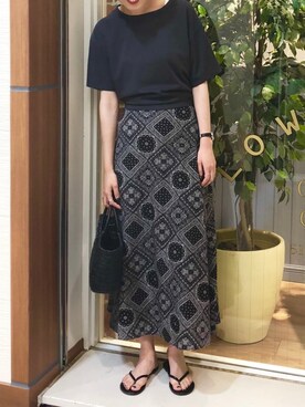 てんちょさん（レディース・171cm）の夏コーディネート