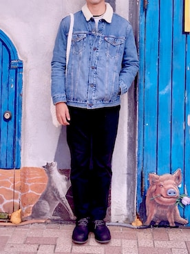 Jie Linさん（メンズ・187cm）の秋コーディネート