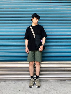 Jie Linさん(メンズ・187cm)の春コーディネート