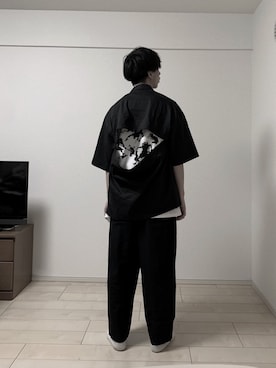 「SASQUATCHfabrix.（サスクワァッチファブリックス）のアイテム」を使った、 Kenseiさん（メンズ・173cm）の春コーディネート