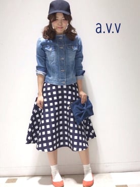 「カットオフ」｜「アイテム（その他）」を使った、mio☻miloさん（レディース・156cm）の冬コーディネート