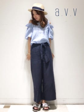 mio☻miloさん（レディース・156cm）の春コーディネート