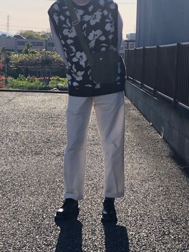 棺桶さん（メンズ・181cm）の春コーディネート