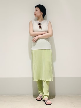 「kbf_ootd」｜なかさんさん（レディース・156cm）の春コーディネート