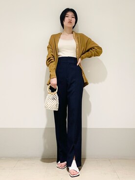 「kbf_ootd」｜なかさんさん（レディース・156cm）の春コーディネート