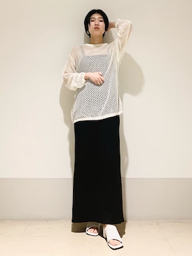 「kbf_ootd」｜なかさんさん（レディース・156cm）の春コーディネート