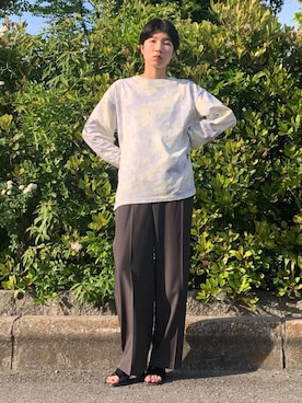 「kbf_ootd」｜なかさんさん（レディース・156cm）の春コーディネート