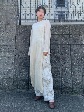 「kbf_ootd」｜なかさんさん（レディース・156cm）の春コーディネート