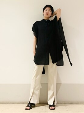 「kbf_ootd」｜なかさんさん（レディース・156cm）の春コーディネート