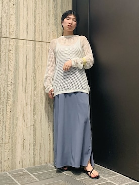 「kbf_ootd」｜なかさんさん（レディース・156cm）の春コーディネート