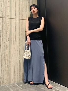 「kbf_ootd」｜なかさんさん（レディース・156cm）の春コーディネート