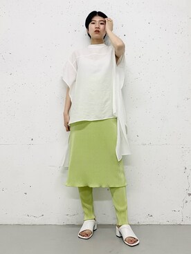 「kbf_ootd」｜なかさんさん（レディース・156cm）の春コーディネート