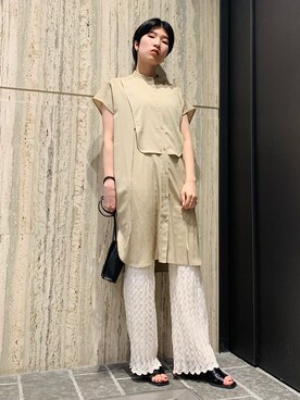 「kbf_ootd」｜なかさんさん（レディース・156cm）の春コーディネート