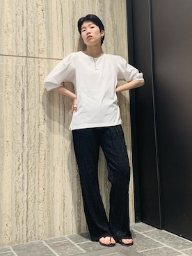 「KBF+」｜「アイテム（アクセサリー）」を使った、なかさんさん（レディース・156cm）の春コーディネート