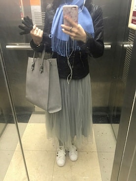 「ROPE' PICNIC（ロペピクニック）のアイテム（スカート）」を使った、Vivian-Cさん（レディース・170cm）の冬コーディネート