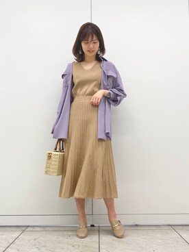 andemiu_mayaさん（レディース・165cm）の春コーディネート
