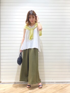 andemiu_mayaさん（レディース・165cm）の夏コーディネート