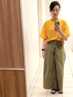 725さん（レディース・162cm）の夏コーディネート