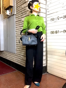 「Sybilla（シビラ）のアイテム」を使った、縦横ナナメ さん（レディース・159cm）の秋コーディネート