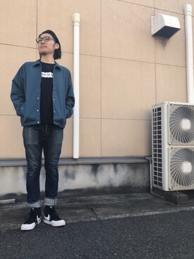 「ROTOL（ロトル）のアイテム（ジャケット/アウター）」を使った、KTさん（メンズ・176cm）の春コーディネート