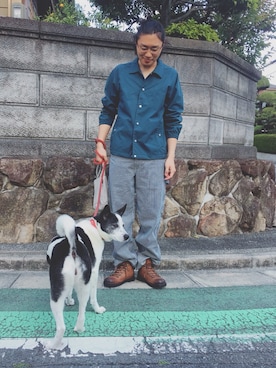 「ROTOL（ロトル）のアイテム（ジャケット/アウター）」を使った、KTさん（メンズ・176cm）の春コーディネート