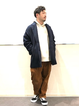 もっしーさん（メンズ・170cm）の秋コーディネート
