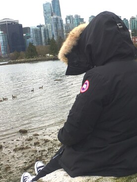「canada」｜RIHOさん（レディース・160cm）の秋コーディネート