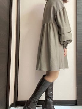 moeさん(レディース・150cm)の冬コーディネート