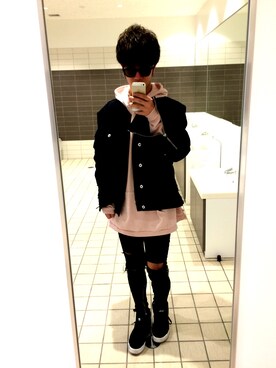 「MR.COMPLETELY（ミスターコンプリートリー）のアイテム」を使った、ゆうさん（メンズ・172cm）の春コーディネート