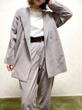 mihoさん（レディース・154cm）の春コーディネート