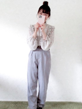 mihoさん（レディース・154cm）の春コーディネート