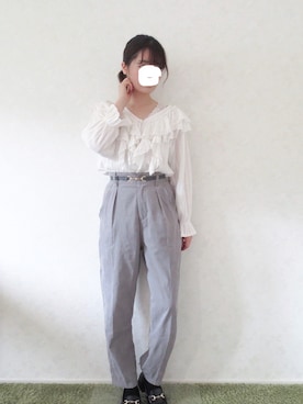 mihoさん（レディース・154cm）の春コーディネート